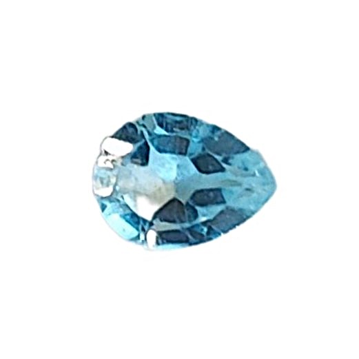 TOPAZE TRAITEE POIRE 6X4 MM